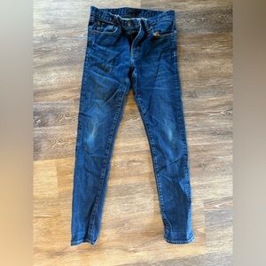 Uniqlo Dark Blue Women's Skinny Jeans